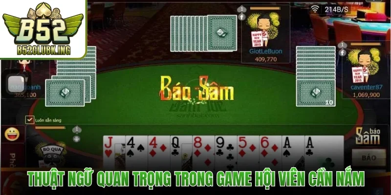 Thuật ngữ quan trọng trong game hội viên cần nắm